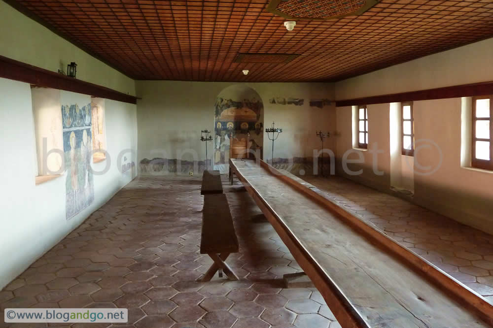 Melnik - Rozhen monastery refectory